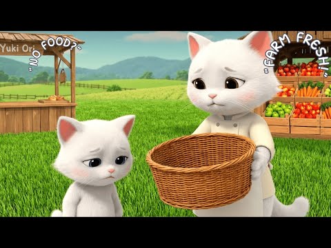 A Cute Cat Story: Mama Cat & Baby Cat Meet Kind Farmers ❤️ Touching Rescue