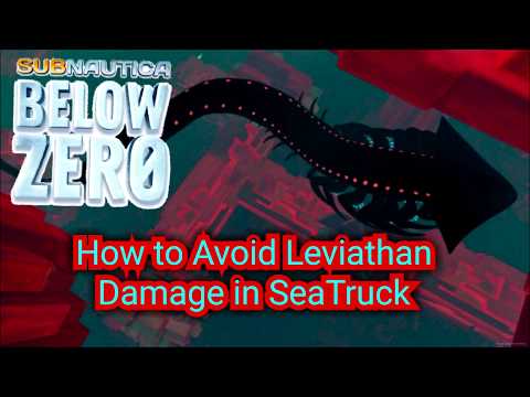 How to Avoid Leviathan Damage in SeaTruck | Subnautica Below Zero