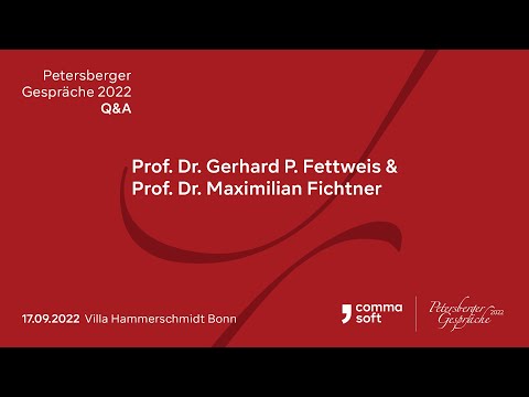 Prof. Maximilian Fichtner & Prof. Gerhard Fettweis im Gespräch