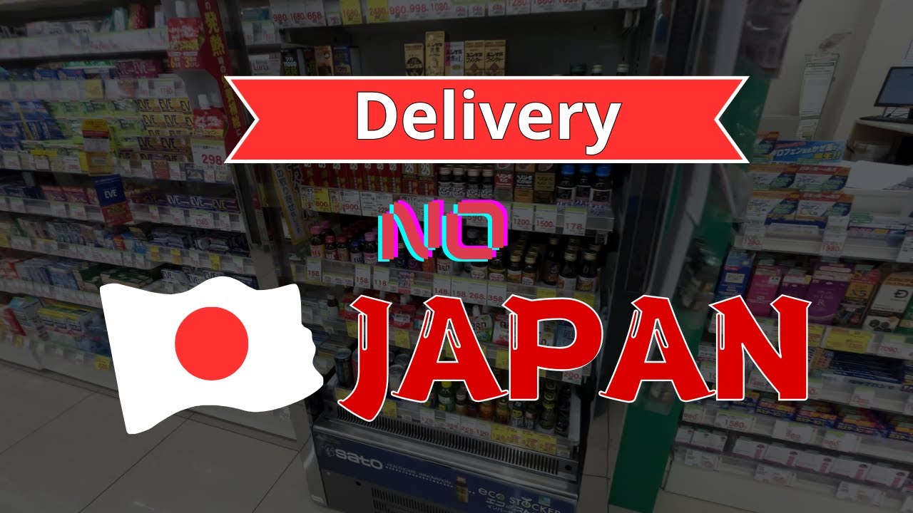 É assim que eu faço  entregas no Japão.