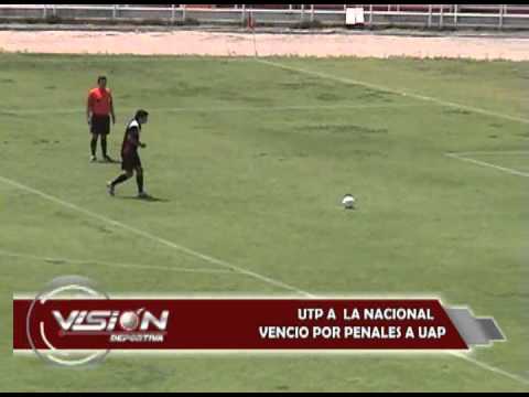 UTP A LA NACIONAL VENCIO EN PENALES A UAP - Visión Deportiva 2013 Pueblo TV Canal 39