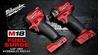 NEW Milwaukee SURGE 2761-20 M18 FUEL 18V ¼” Hex Hydraulic Driver Power Tool Review