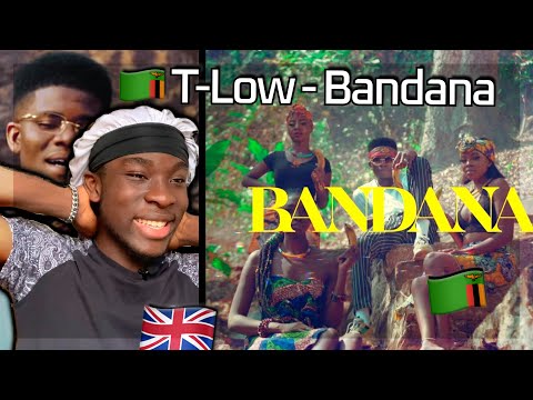 Zambia Sleeping On T-LOW🇿🇲🔥| T-LOW - Bandana UK REACTION (Zambian Music)