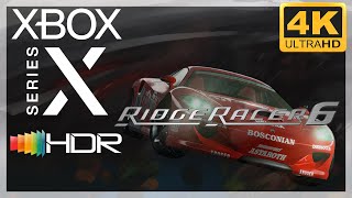 [4K/HDR] Ridge Racer 6 / Xbox Series X Gameplay