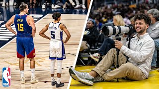 Shooting My First NBA Game | Behind The Scenes