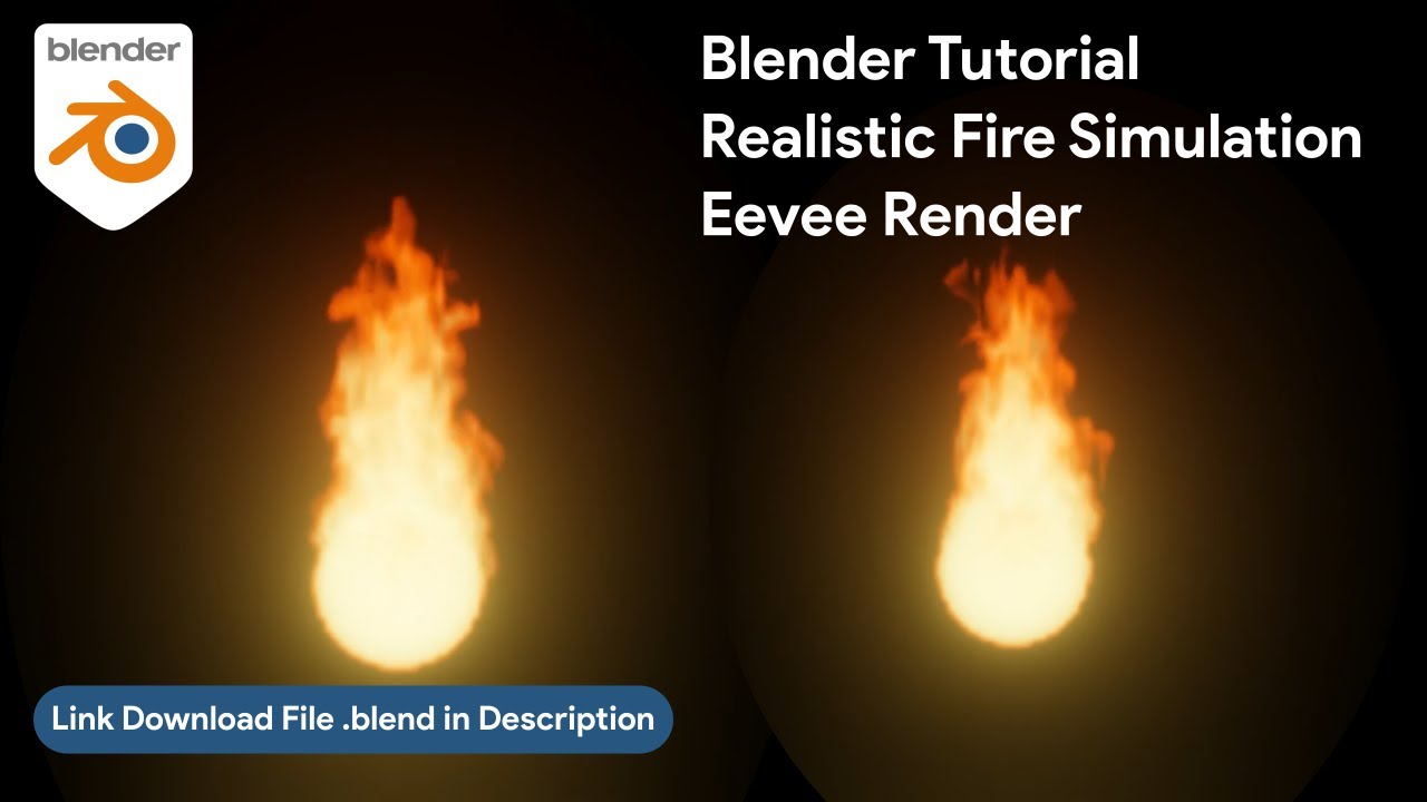 Blender Tutorial Realistic Fire Simulation Eevee Render - Easy and Beginner Tutorial Blender Tutorial Realistic Fire Simulation Eevee Render - Easy and Beginner Tutorial