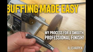 "Plastic Handle Buffing Made Easy"  My Process for a Smooth, Professional Clean Finish!"
