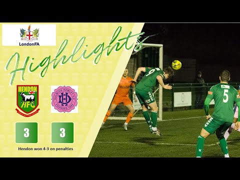 HENDON 3-3 DULWICH HAMLET (Hendon win 4-3 on pens) - Highlights 22 February 2022