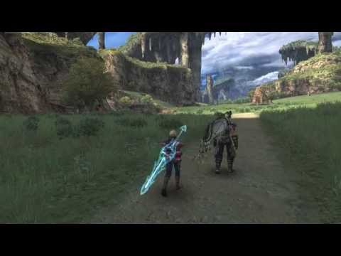 (Wii) Xenoblade Chronicles HD Cutscene 027a - Arrival at Gaur Plains - JAPANESE