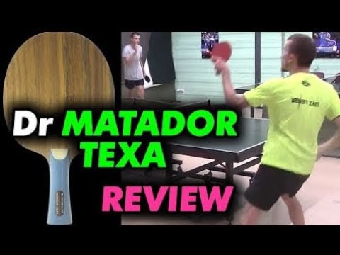 Dr. Neubauer Matador TEXA Testbericht: Holz für Noppen- und Antispin-Beläge, ideal für lange Noppen