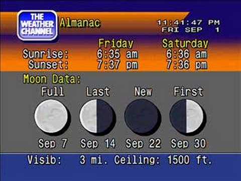 WeatherSTAR 4000 Emulator - Sep. 1, 2006