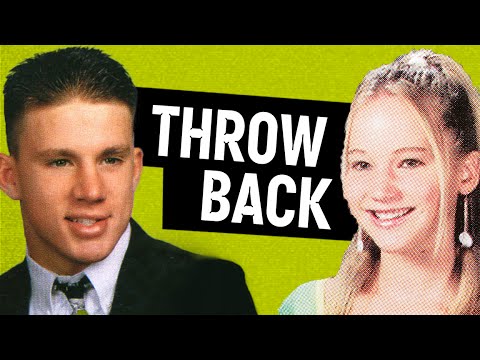 9 Celebrity Yearbook Photos Before They Were Famous (Throwback) Video