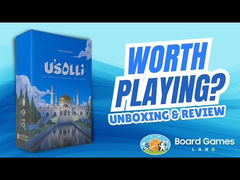 Usolli Board Game Review – A Unique Strategy Game About Salah! by Board Games Land