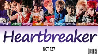 NCT 127 (엔시티 127) – &#39;Heartbreaker (롤러코스터)&#39; Lyrics (Color Coded) (Han/Rom/Eng)
