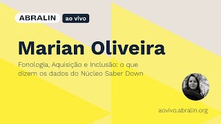 Fonologia, Aquisição e Inclusão: o que dizem os dados do Núcleo Saber Down