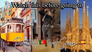 WHAT YOU NEED TO KNOW BEFORE VISITING PORTUGAL & SPAIN | COST, TRANSPORTATION, SOLO TRAVEL ETC