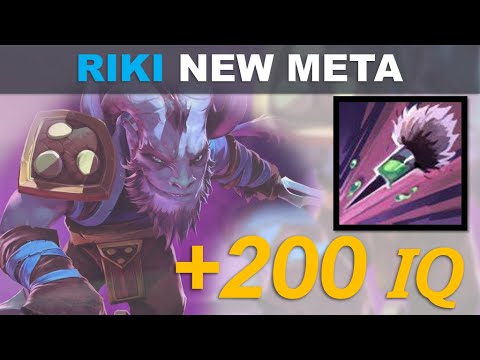 200IQ riki pos 5 new meta #dota2 #dota2highlights