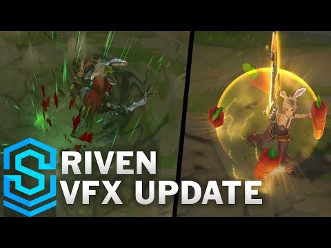 Riven Visual Effect Update - All Affected Skins Comparison | League Of Legends