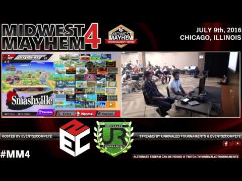 Midwest Mayhem 4 – Pools – E2C l Bushi (Bayonetta) vs. UNV l Ksev (Fox)