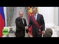 Russia: Putin presents Lavrov with 'Order for Merit ...