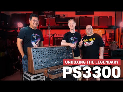 FIRST LOOK: Unboxing the Ultra-Rare KORG PS3300 Synth Reissue! With @synthcommunesg