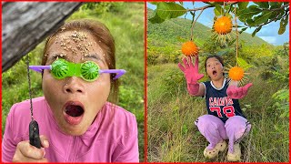 Survival Skills: SMART idea and USEFUL with single mom in forest #bushcraft #camping #outdoors #idea