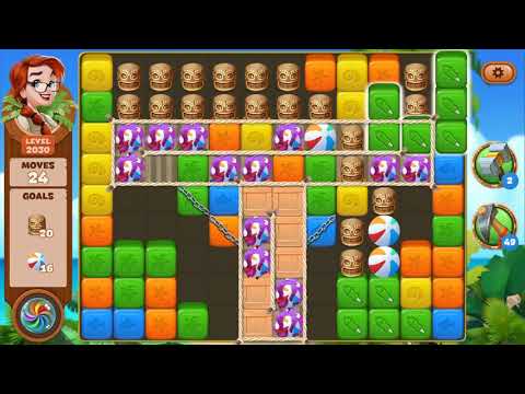 Lost Island Blast Adventure Level 2030 NO BOOSTERS - A S GAMING ✔️