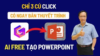 Cách tạo slide thuyết trình powerpoint bằng AI GAMMA Chỉ trong 1 PHÚT I Tiến Khanh MMO