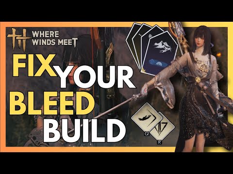 BEST Strategic Sword Bleed Build for Skill Spam/100% Bleed Uptime | Where Winds Meet Guide