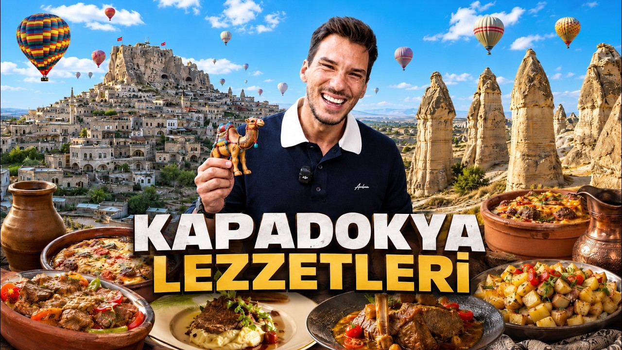 TÜRKİYE TURU: KAPADOKYA (BALONA BİNDİM)