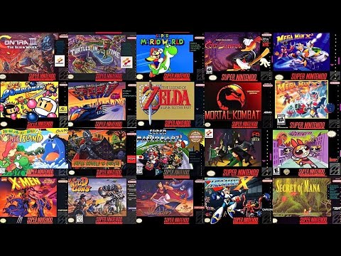 TOP 50 BEST "SNES" GAMES OF ALL TIME (BEST "SUPER NINTENDO" GAMES)