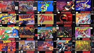 TOP 50 BEST "SNES" GAMES OF ALL TIME (BEST "SUPER NINTENDO" GAMES)