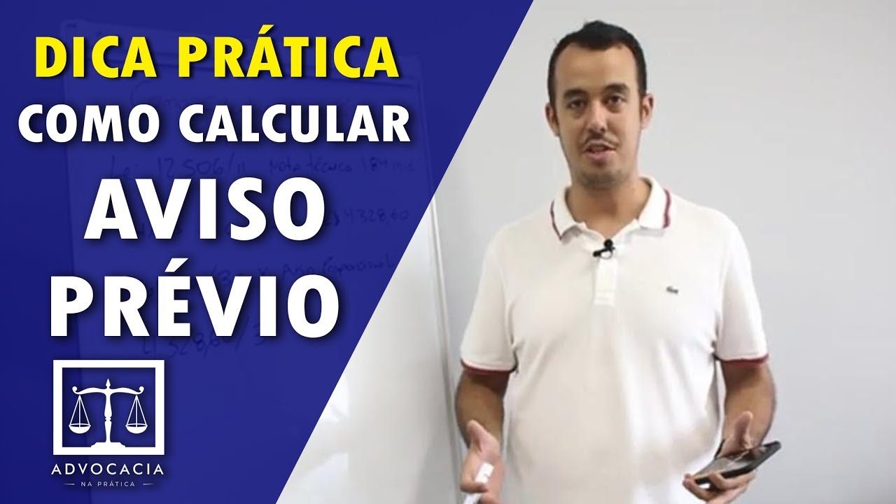 COMO CALCULAR AVISO PRÉVIO