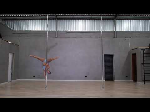 Campeonato Brasileiro de Pole Sport 2021. Atleta Vanessa Cunha, amador sênior.