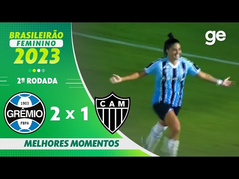 Gols e lances de Atlético Mineiro x Grêmio