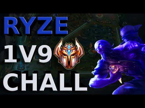RANK 1 RYZE DESTORYS ENEMY CHALLENGERS (Ryze vs Tryndamere) - Trisend3