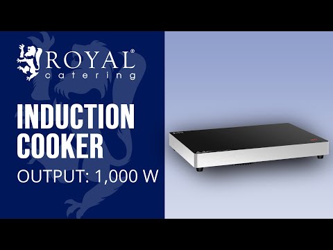 video - Induction Cooker - 26 cm - 40 to 100 °C