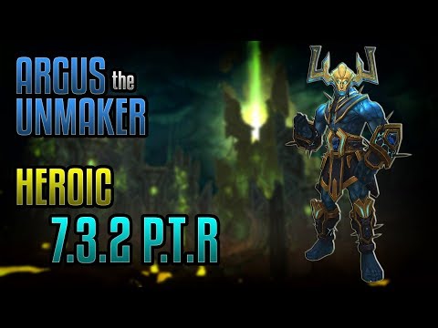 Argus the Unmaker Heroic - Enhancement PoV 7.3.2 PTR