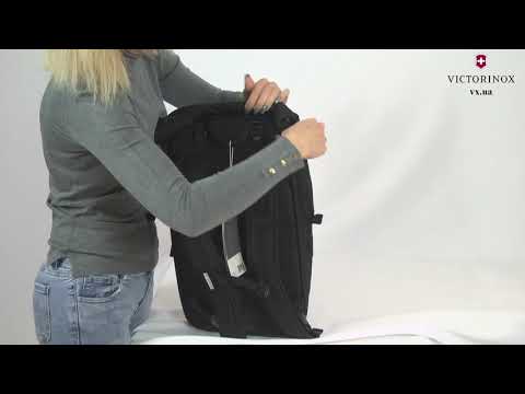 Рюкзак Victorinox Almont Deluxe Rolltop Laptop Active Black