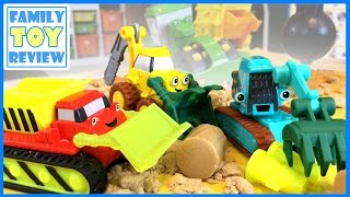 NEW BOB THE BUILDER DIE CAST TOY VEHICLES - Hazard Muck Logging Scoop & Logging Stretch 뚝딱뚝딱 밥아저씨
