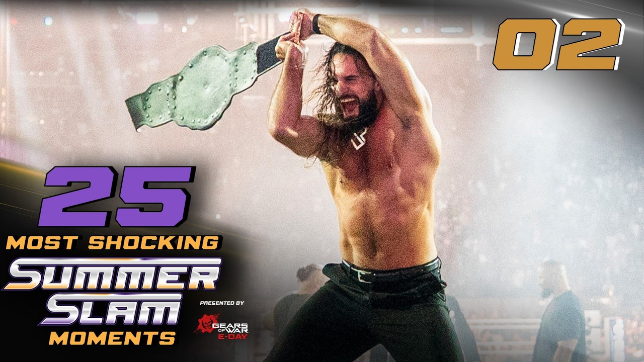 Seth Rollins commits “ruse of the century” against CM Punk: 25 Most Shocking SummerSlam Moments