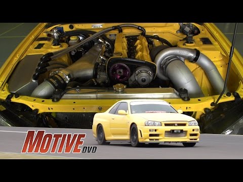 One of the best R34 GT-R Street Cars - 1100hp3.2 stroker  with sequential transmission