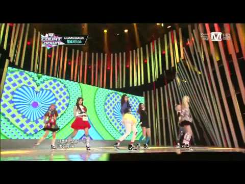 [HD 1080p] Hello Venus - What Are You Doing Today (Comeback Stage) 121213