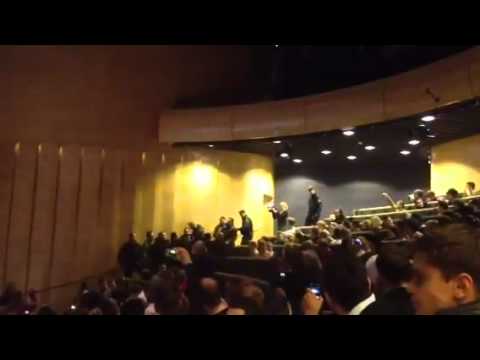 Attack mot Lars Vilks 21-2-2012