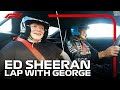 IN FULL: George Russell Takes Ed Sheeran For A Miami Hot Lap! | F1 Pirelli Hot Laps