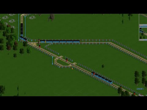OpenTTD tutorial - Advanced signalling: Priority signals