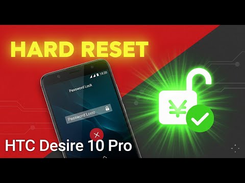 HTC Desire 10 Pro Hard Reset, Factory Reset & Wipe Guide | Fix Boot Loop, Unlock Screen 🔓