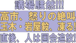 【激震】岩屋毅の退場と玉木雄一郎の反対発言…国旗法案の真相