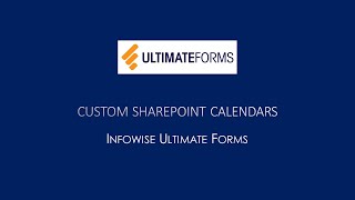 Webinar: Custom Calendar Solution in SharePoint