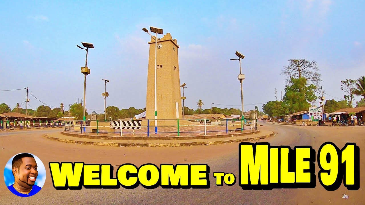 Welcome To MILE 91 - Northern Sierra Leone  🇸🇱 Roadtrip 2022 - Explore With Triple-A